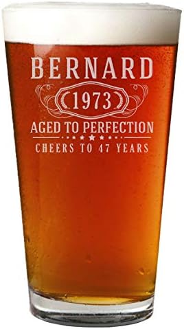 Kişiselleştirilmiş Kazınmış 16 oz Pint bira bardağı - Özel Kazınmış Hediyeler Erkekler için, Baba İçme Doğum Günü