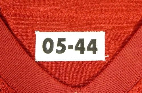 2005 San Francisco 49ers Andre Carter 96 Oyunu Yayınlandı Kırmızı Forma 44 DP28841-İmzasız NFL Oyunu Kullanılmış